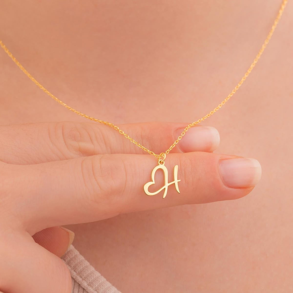 Initial Name Necklace