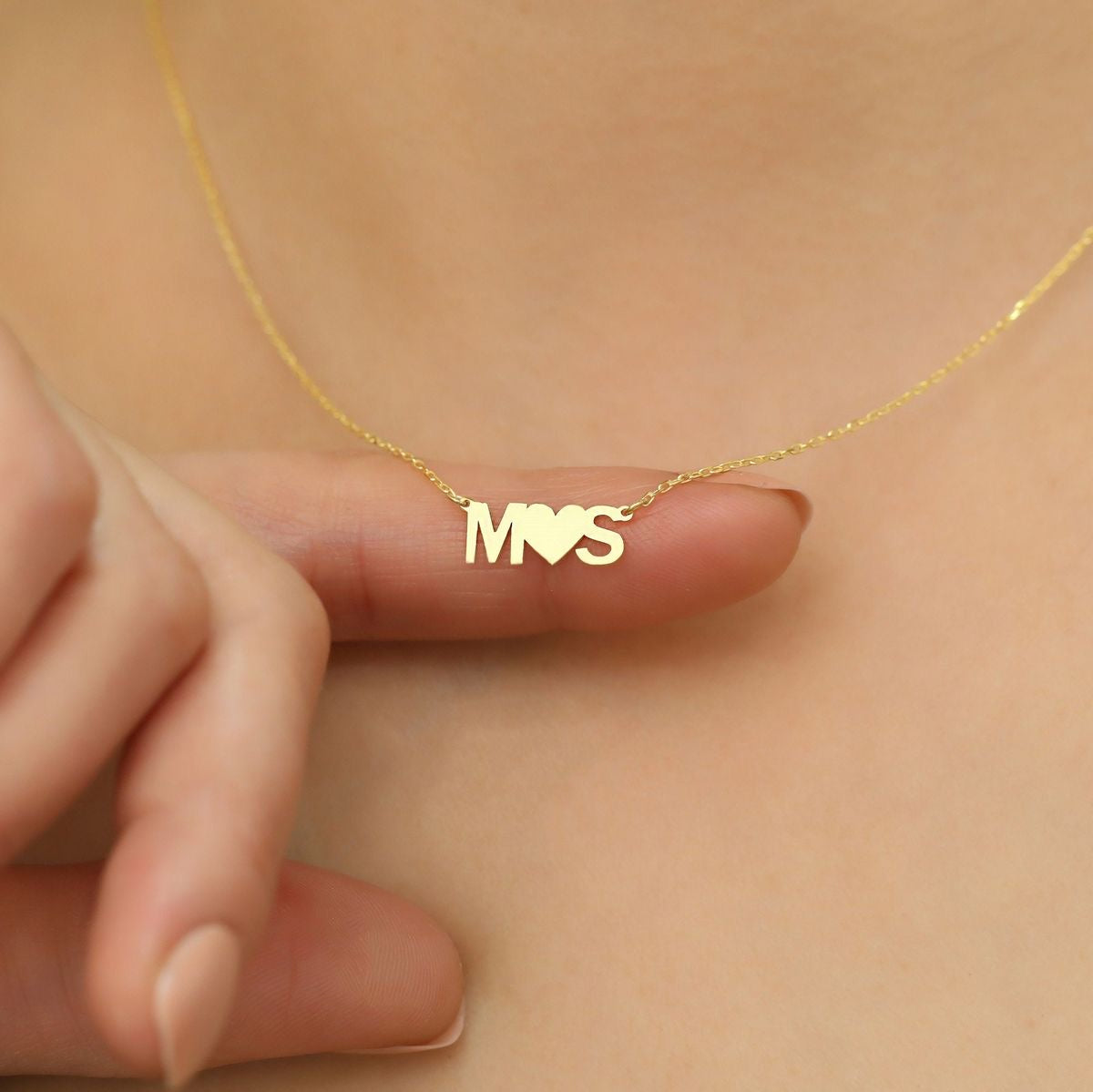 Initial Name Necklace