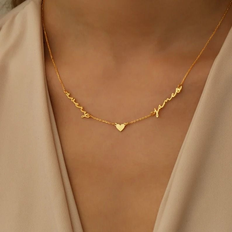 Couple Name Necklace