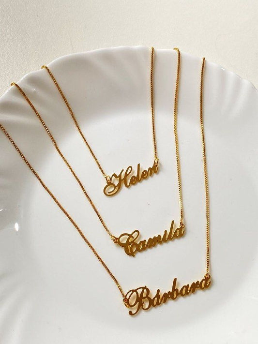 Autography Name Necklace