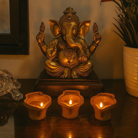 LED Light Water Sensor Diyas Plastic with, Ambient Lights,