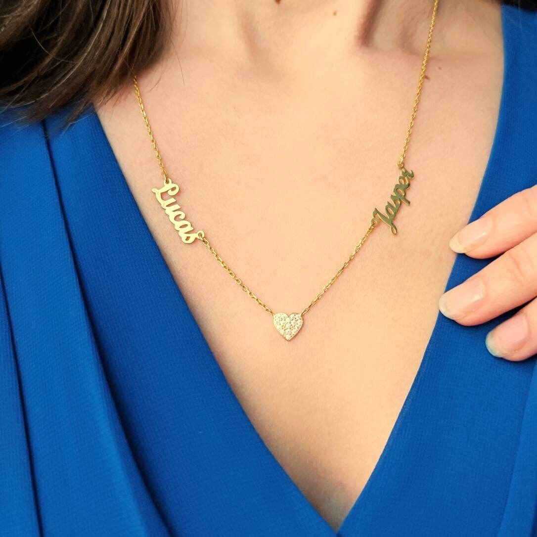 Couple Name Necklace