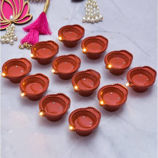 LED Light Water Sensor Diyas Plastic with, Ambient Lights,