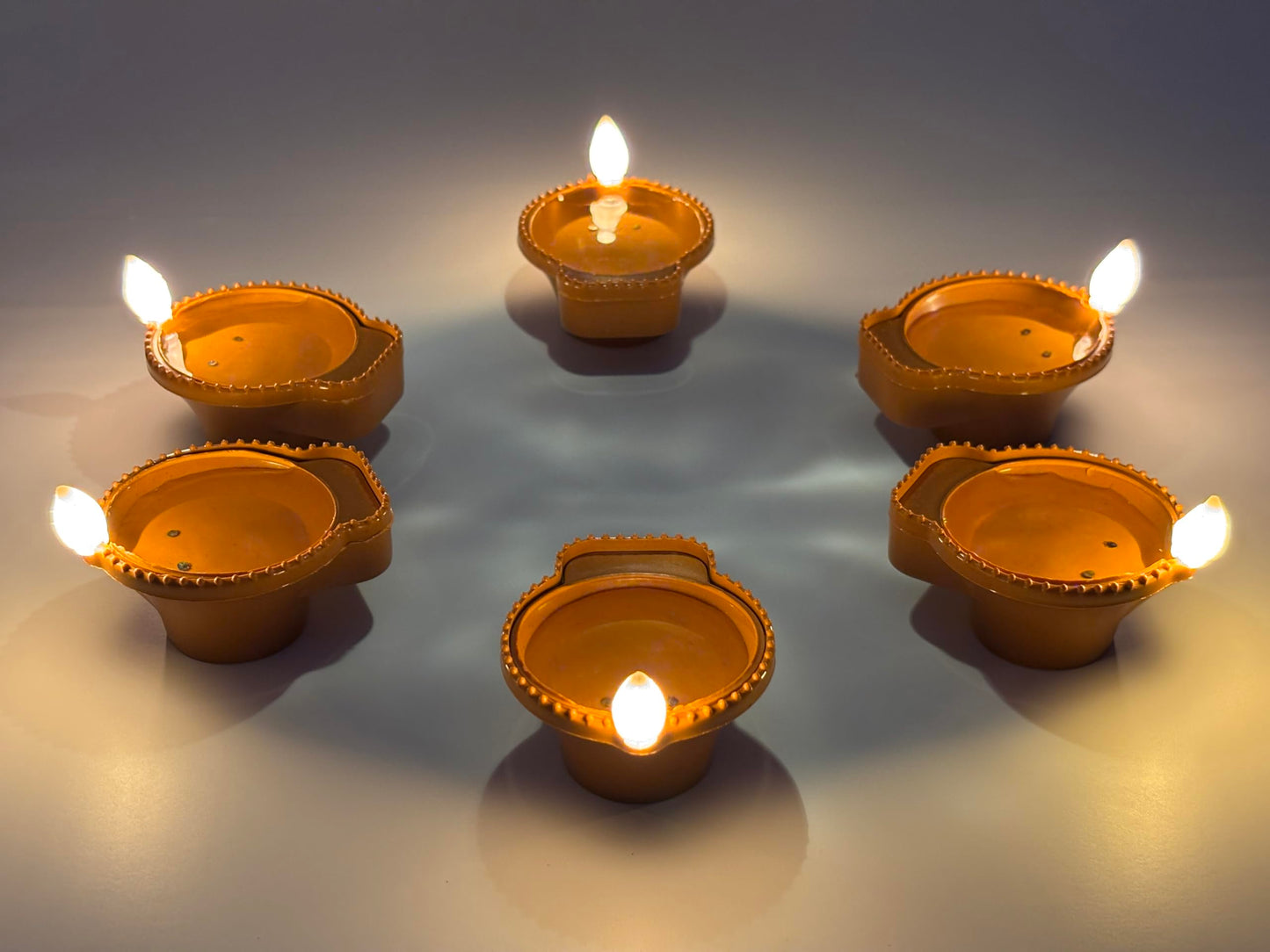 LED Light Water Sensor Diyas Plastic with, Ambient Lights,